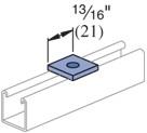 Unistrut P6062 1316 General Fittings P6062 Fittings 1316 Series ...